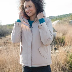 Parka En Donsjas<Blancheporte Waterdichte parka met rits en kap beige