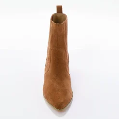 Bottines En Boots|Schoenen<Blancheporte Westernboots, leer honing
