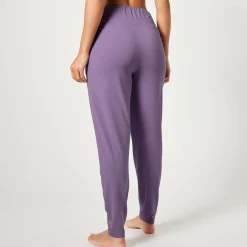 Broek<Blancheporte Yogabroek in tricot met comfortabel model mauve