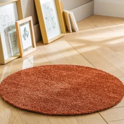 Tapijt<Blancheporte Zacht en comfortabel tapijtje terracotta