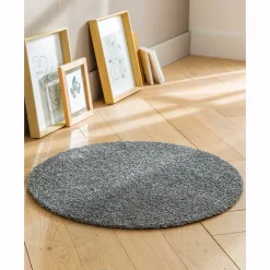 Tapijt<Blancheporte Zacht en comfortabel tapijtje antraciet